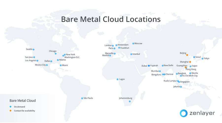 Bare Metal Cloud Celebrates 40 Locations!